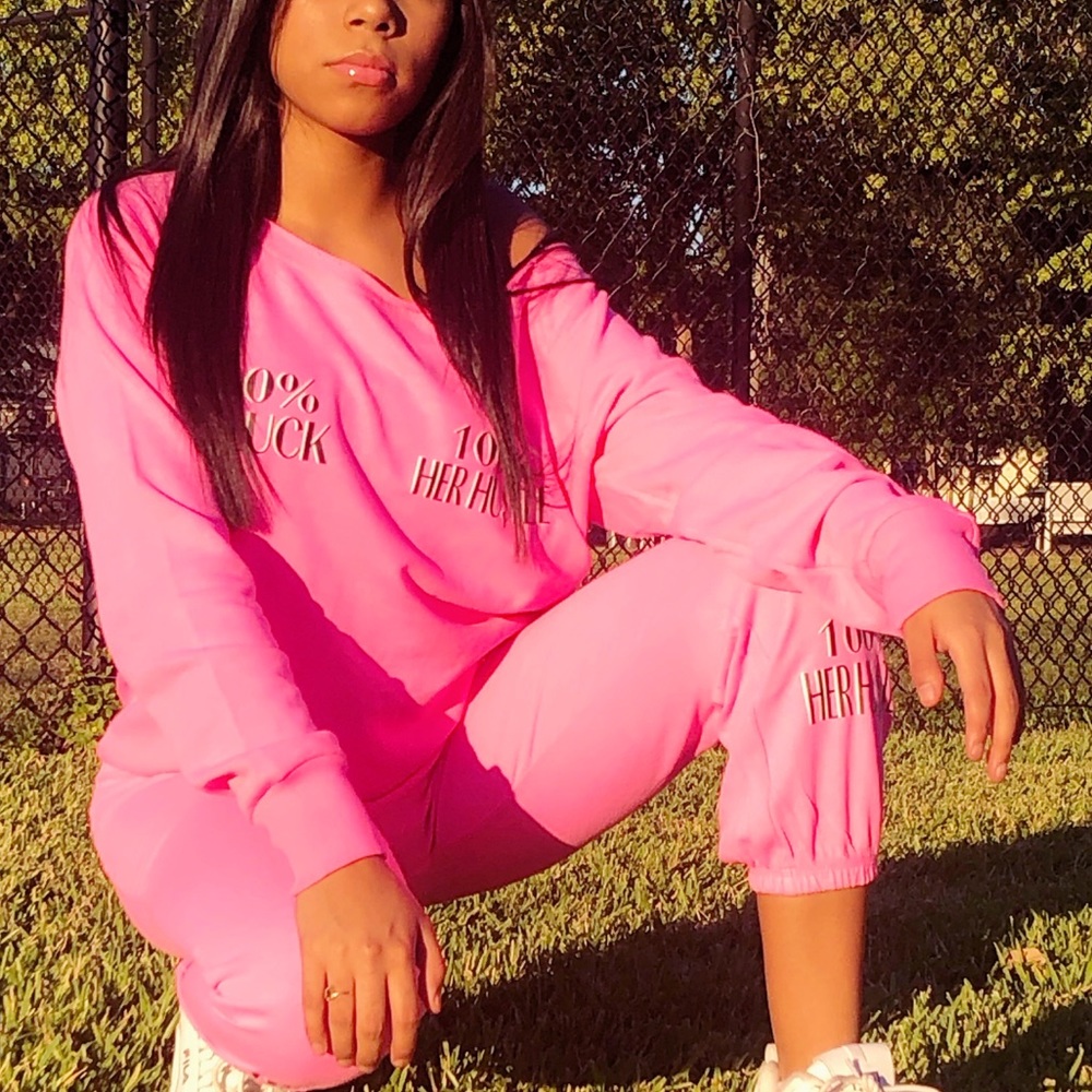 Pink Jogger Set